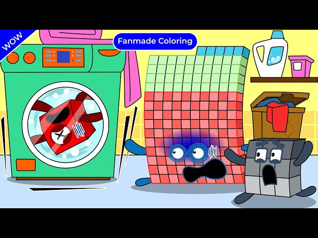 Oh No, Numberblocks 2 Stuck on the Tough Situation