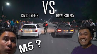 ЗАРЯЖЕННЫЙ CIVIC TYPE R В ПОИСКЕ BMW 😂 Ребята, ну заедьте с ним уже кто-нибудь, пожалуйста))