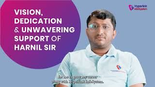 Deep Gopani First Employee Of Hyperlink Infosystem Sharing His Experience.
