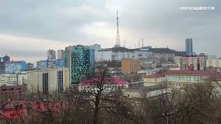 Владивосток тёплое начало зимы 6 декабря 2023