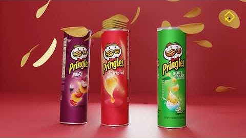 3D Pringles Chips Render (Blender3D)