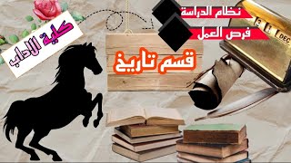 كل المعلومات عن قسم تاريخ كلية الاداب فرص العمل و نظام الدراسة 📚