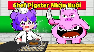 NABEE EM BÉ ĐƯỢC ĐẦU BẾP HEO CHEF PIGSTER NHẬN NUÔI TRONG MINECRAFT*NABEE CHEF PIGSTER 👶🐷