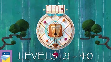 ELOH: Levels 21 - 40 Walkthrough Guide & iOS / Android Gameplay (by Broken Rules)