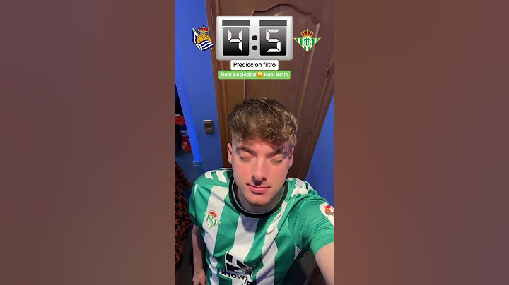 Predicción filtro: Real Sociedad vs Real Betis ⚽️