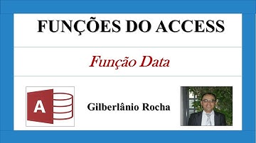 Aula de Access - Função Data