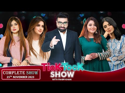 Tick Tock Show With Fahim Khan | Complete Show | Shahtaj Khan | Rabeeca Khan | Areeshay Soomro