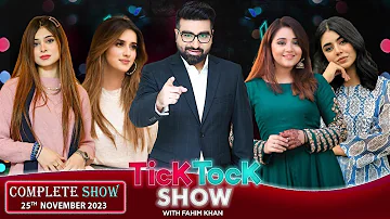 Tick Tock Show With Fahim Khan | Complete Show | Shahtaj Khan | Rabeeca Khan | Areeshay Soomro