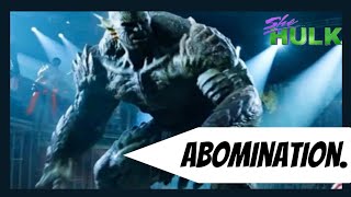 she hulk Abomination transformation || she hulk episode 3 in hindi