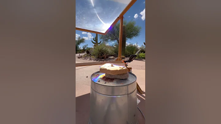 Solar Death Ray vs Tungsten and Aluminum #physics #solar #experiment #metal #viralvideo