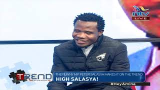 Mumias East MP Peter Salasya shares his 'rags to riches' story on #theTrend