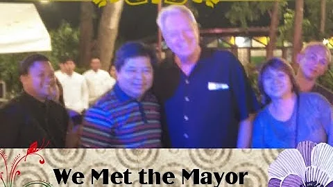 WERE IN THE MAYOR OF DUMAGUETE'S HOUSE