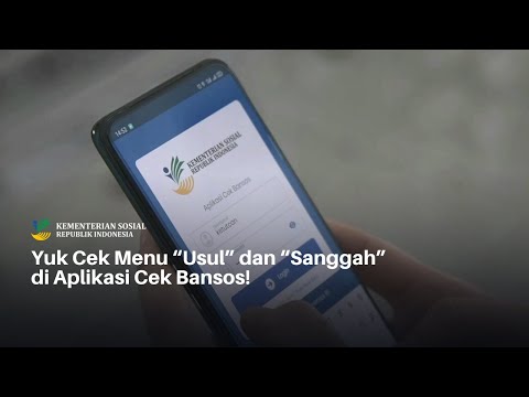 Yuk Cek Menu “Usul” dan “Sanggah” di Aplikasi Cek Bansos!