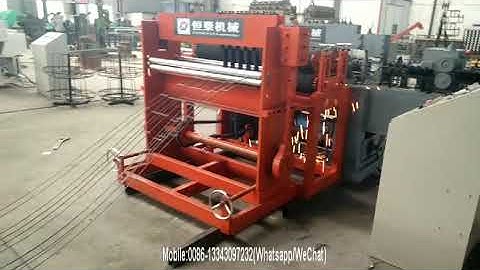 Brick force wire mesh welding machine in South Africa Thailand