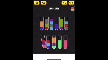 water sort puzzle level 2196