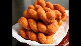 طريقة  الدونات الكورية بكل سهوله (twised_donuts)