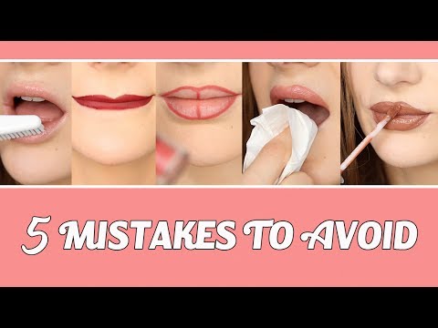 Liquid lipstick hacks - 5 mistakes you&rsquo; re probably making | PEACHY