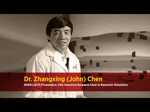 Dr. John Chen, NSERC/Foundation CMG/AIEES Industrial Research Chair in Reservoir Simulation