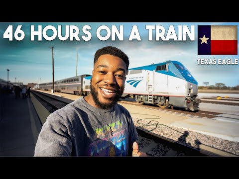 2 Days on Amtraks LONGEST TRAIN | Texas Eagle