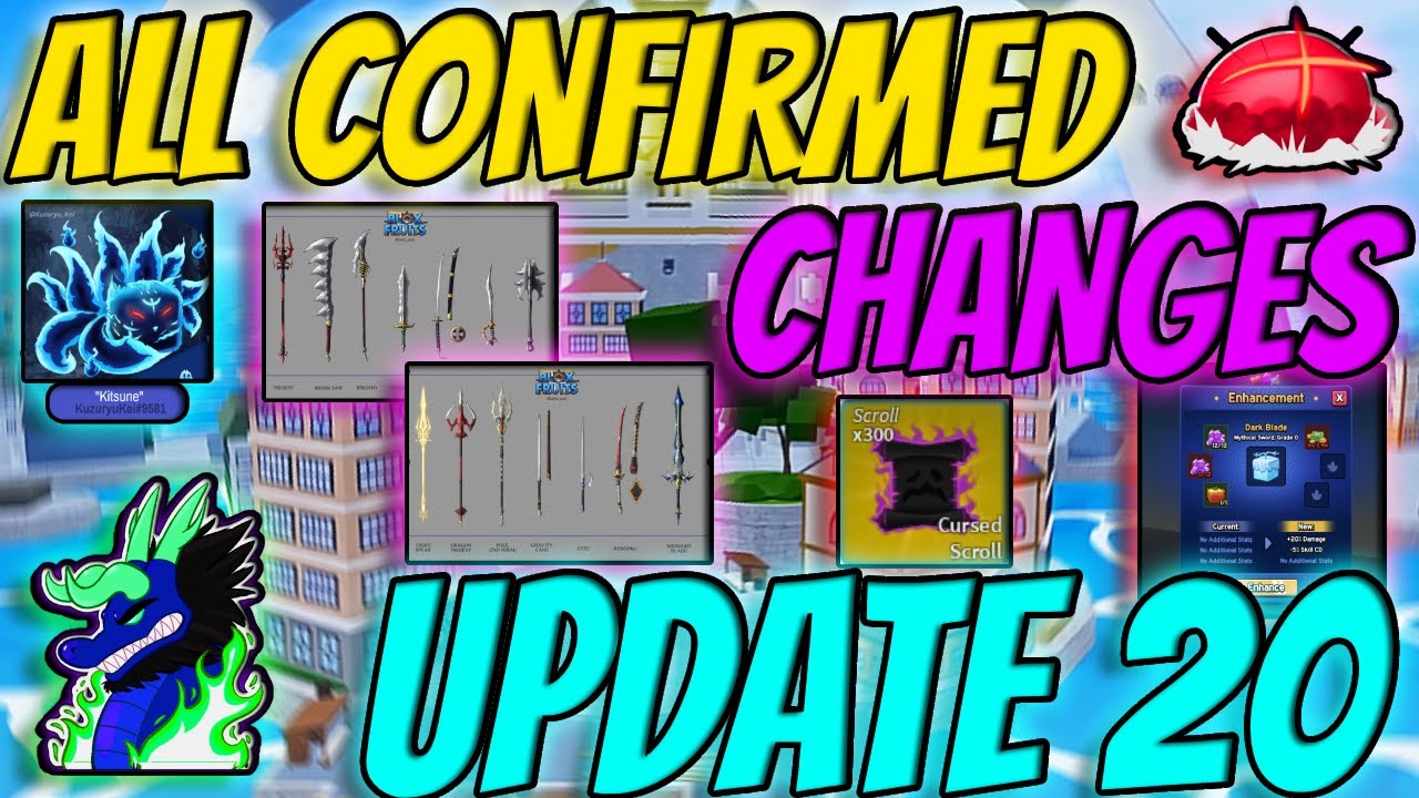 Part 2 Blox Fruits ALL Changes in NEW Update 20 #roblox #bloxfruits #b