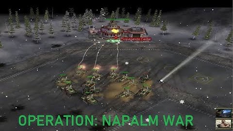 Command & Conquer - Generals Game-play (CUSTOM MISSION - GLA : Operation Napalm War)
