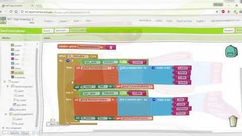 Demonstração da Oficina de Desenvolvimento de Aplicativos com MIT App Inventor 2