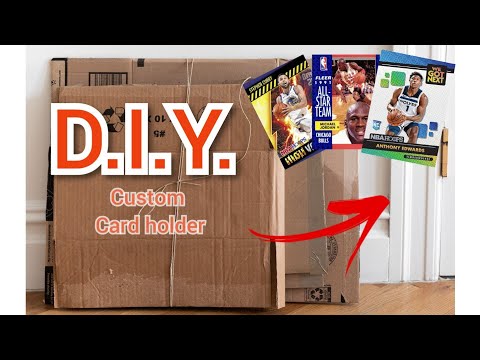 D.I.Y. NBA CARD HOLDER 