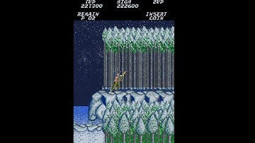 Contra (arcade) on MiSTer FPGA -  1CC normal