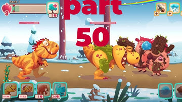 Dino Bash 2 | Dinosaur Battle  New Gameplay  Walkthrough Android Part 50 Mk Games...