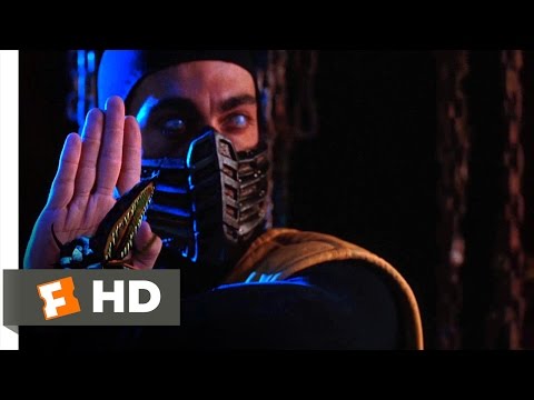 Mortal Kombat (1995) - Enter Sub-Zero and Scorpion Scene (2/10) | Movieclips