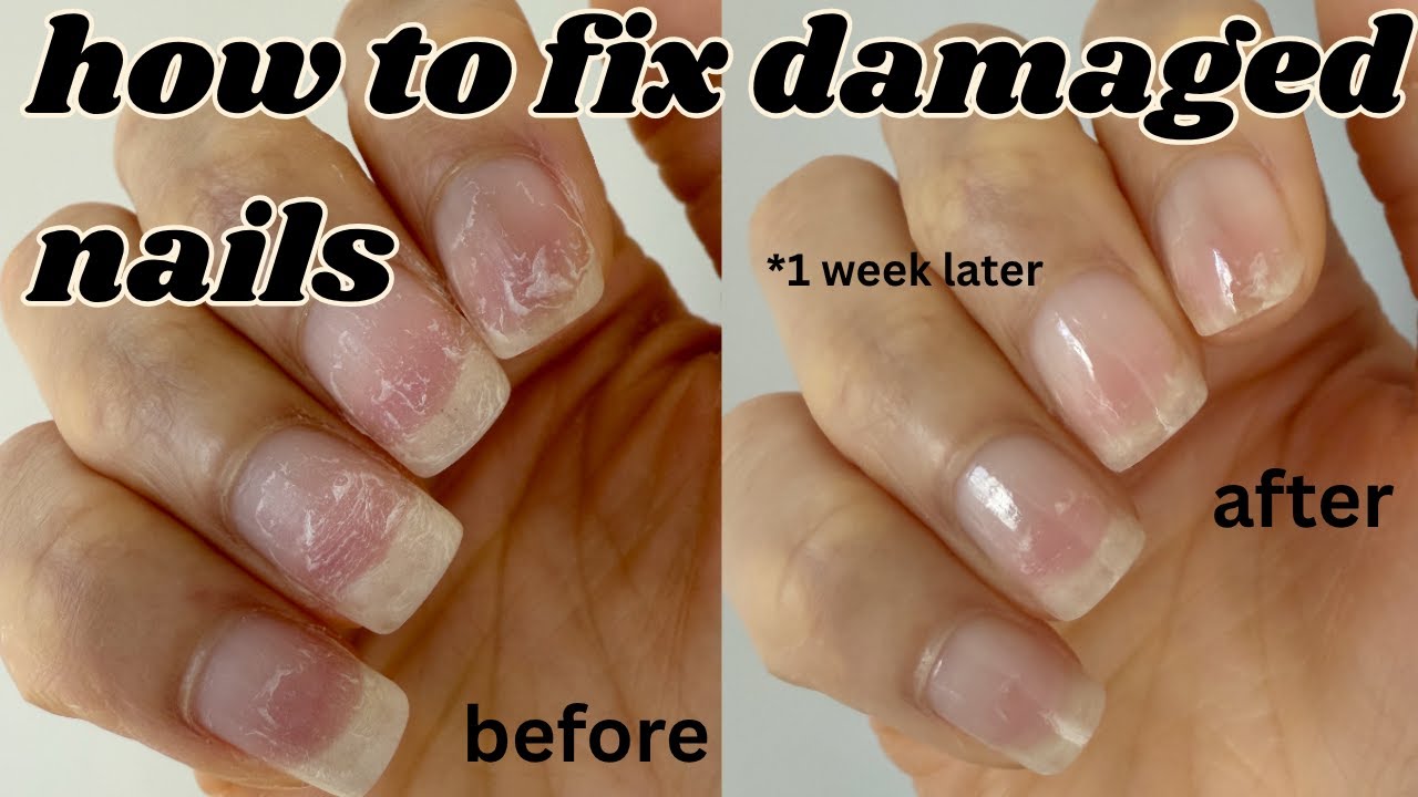 Как восстановить поврежденные ногти! Уход за ногтями для здоровья натуральных ногтей
