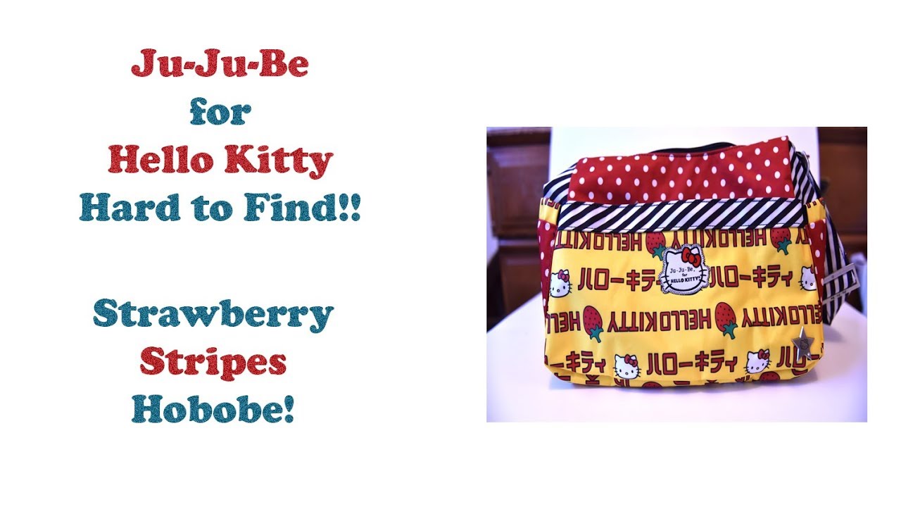 Ju-Ju-Be Strawberry Stripes Hobobe unboxing (