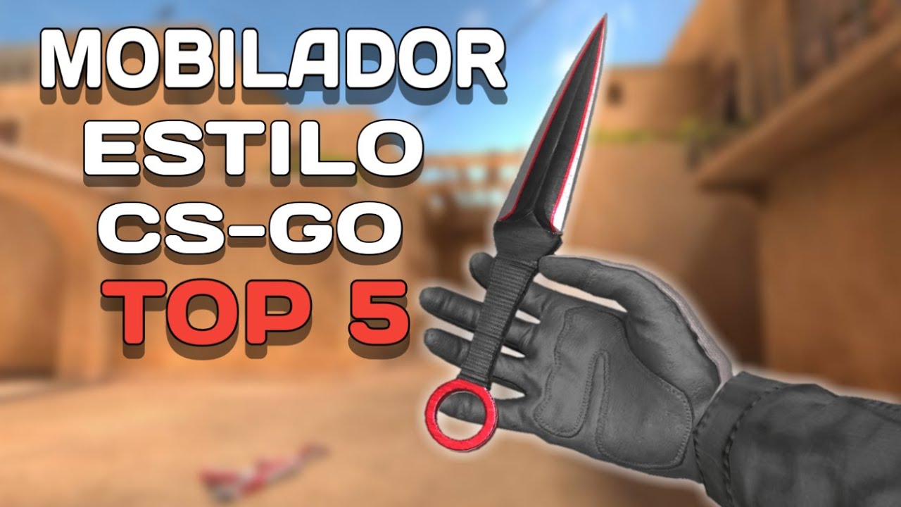 TOP 5 JOGOS ESTILO CS-GO COM TECLADO E MOUSE NO CELULAR - MOBILADOR ...