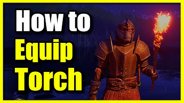 How to Quickly Equip Torch to See At Night in Oblivion Remastered (The Elder Scrolls IV)