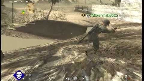 CoD WaW:  Outside of Airfield (Bipod Clone Glitch) *Patched*