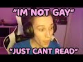 Im not gay just cant read