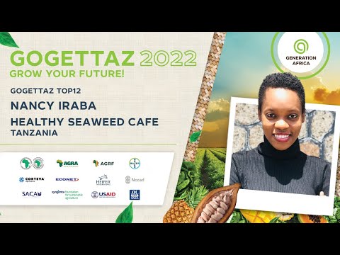 Nancy Iraba, Healthy Seaweed Café - GoGettaz Finalist 2022 Nancy Iraba, Healthy Seaweed Café - GoGettaz Finalist 2022