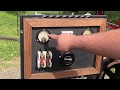 Antique Bessemer Generator Set Running at a Show