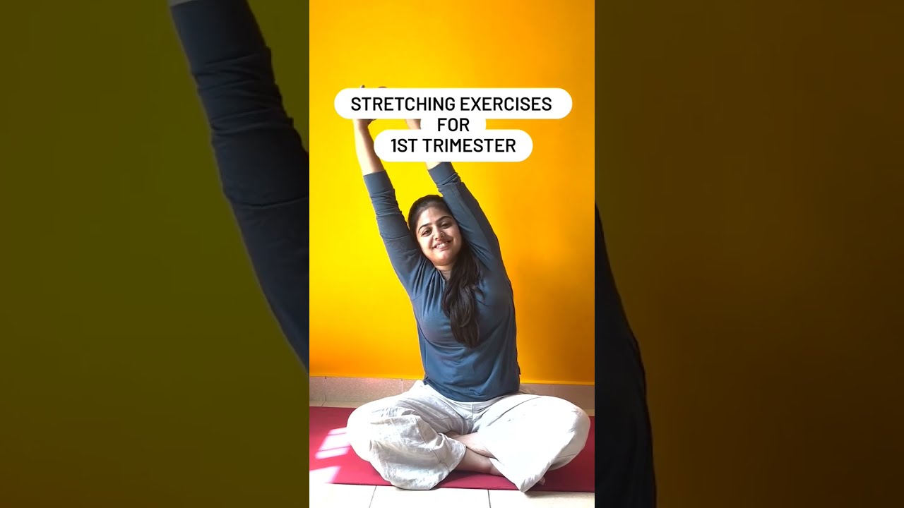 Just Pregnant Here Are The Best Stretching Exercises In Your 1st Trimester Pregnancy Pregnancytips