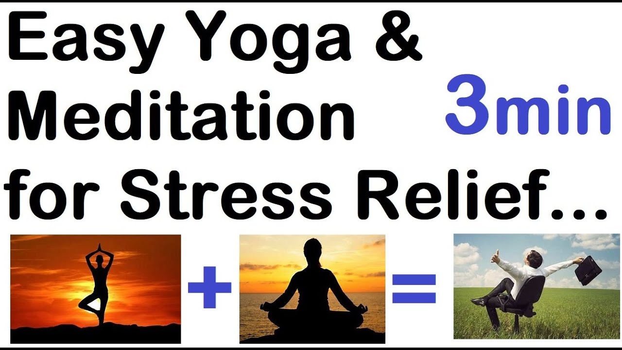 How to treat stress; How to treat anxiety; Yoga for stress relief