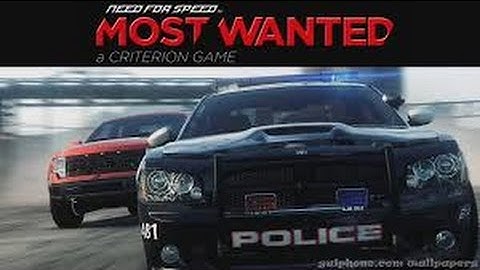 Need For Speed Most Wanted 2012 Intro HD