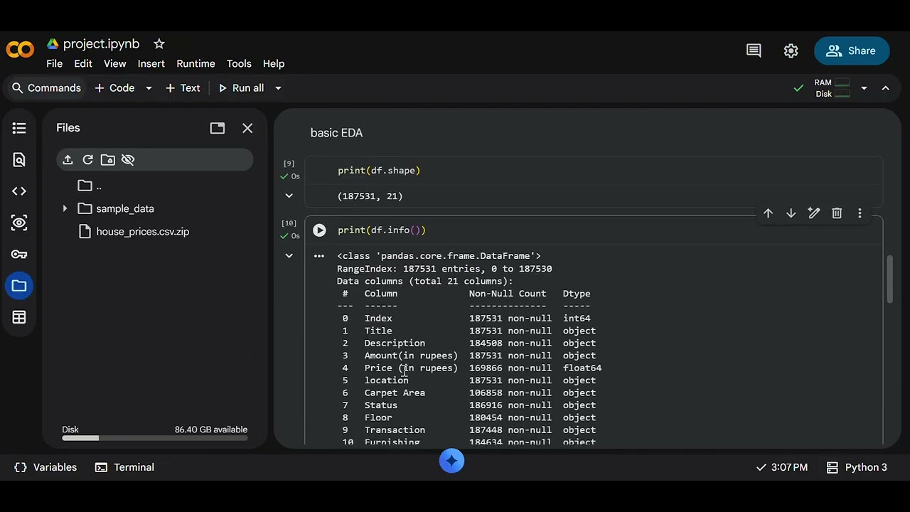 Machine Learning Project - YouTube
