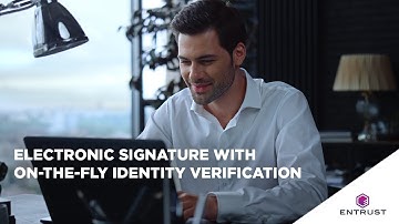 Electronic Signature with On-the-Fly Identity Verification