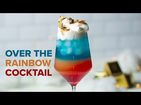 Over The Rainbow Cocktail  Tasty Recipes