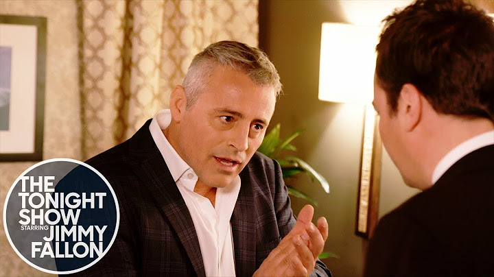 Matt LeBlanc and Jimmy Debate How Many Claps Are in the Friends Theme Song