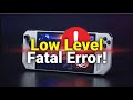 Games Crashing Low Level Fatal Error Life is Strange ROG Ally X