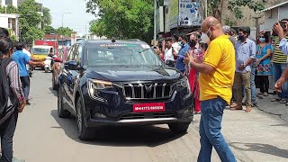 Mahindra XUV 700 | 4 Colors Walkaround & Driving Video | Red, Silver, Dark Blue, Black