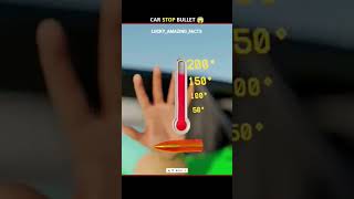 Car stop Bullet 🤔😲.......#car #youtubeshorts #luckyfacts