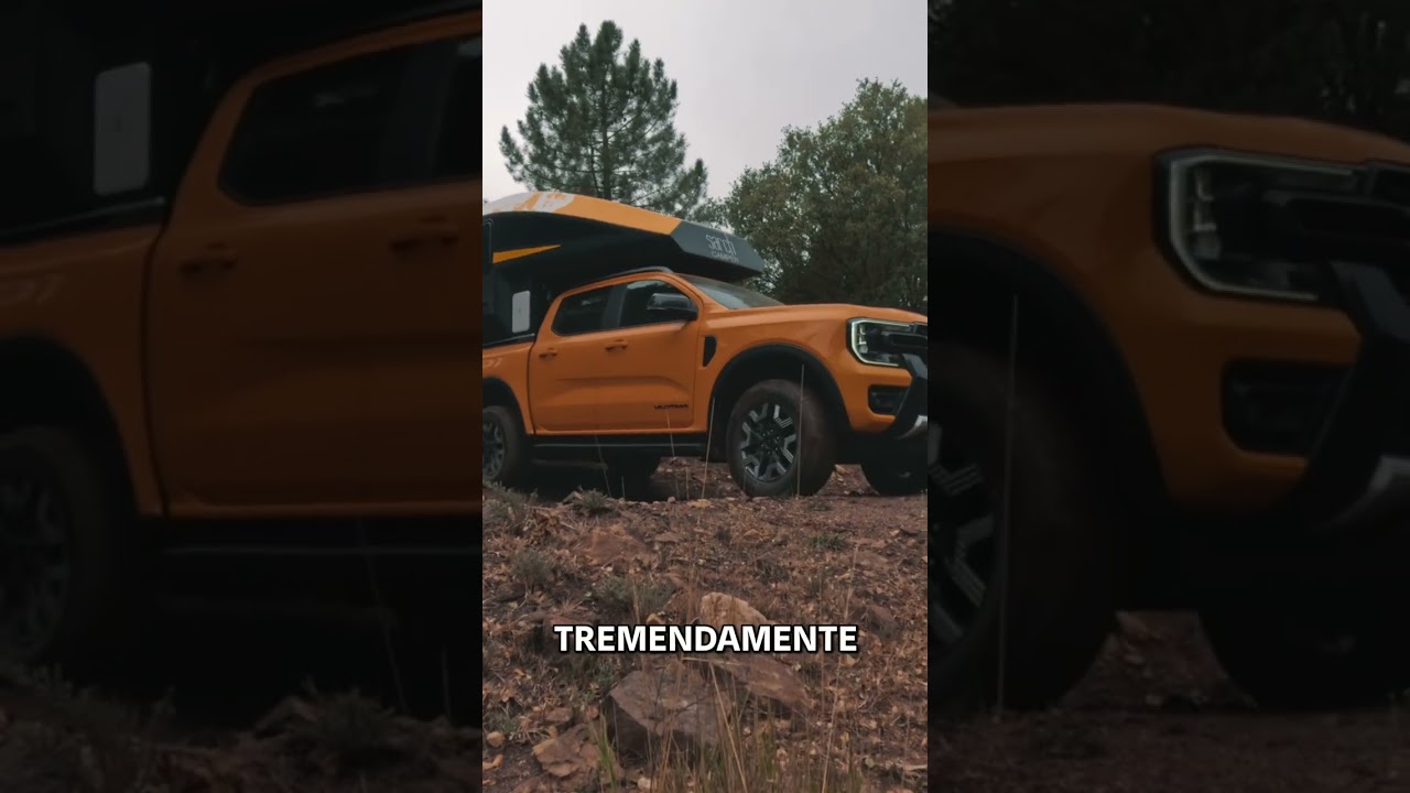 Campervan Sarch en la Ranger: ¿Overlanding Real? #shorts