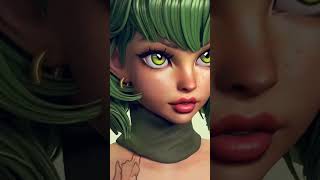 Girl with cat ears | ARTSTATION: elizabethgemini #3d #sculpting #3dart Girl with cat ears | ARTSTATION: elizabethgemini #3d #sculpting #3dart
